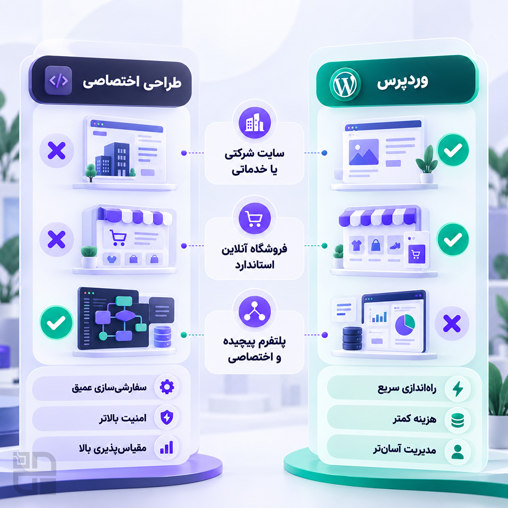 ۷ عامل تعیینکننده قیمت طراحی سایت